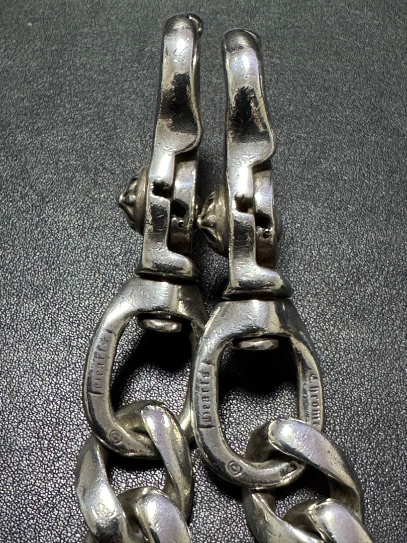 【確認用インボイス原本】クロムハーツ ウォレットチェーン クラシック 2クリップ