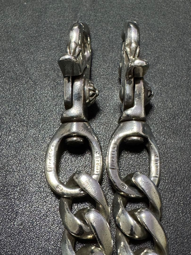 【確認用インボイス原本】クロムハーツ ウォレットチェーン クラシック 2クリップ