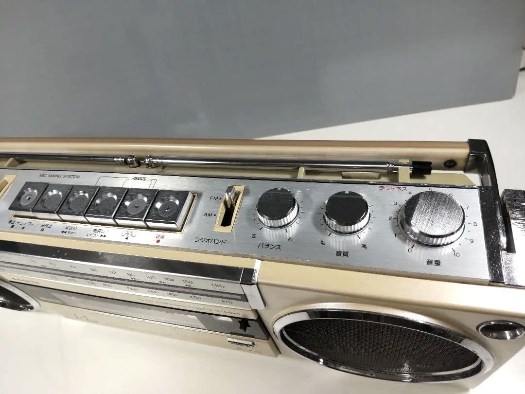 昭和レトロ　SANYO ラジカセ MR-U4SX　ラジオのみ動作