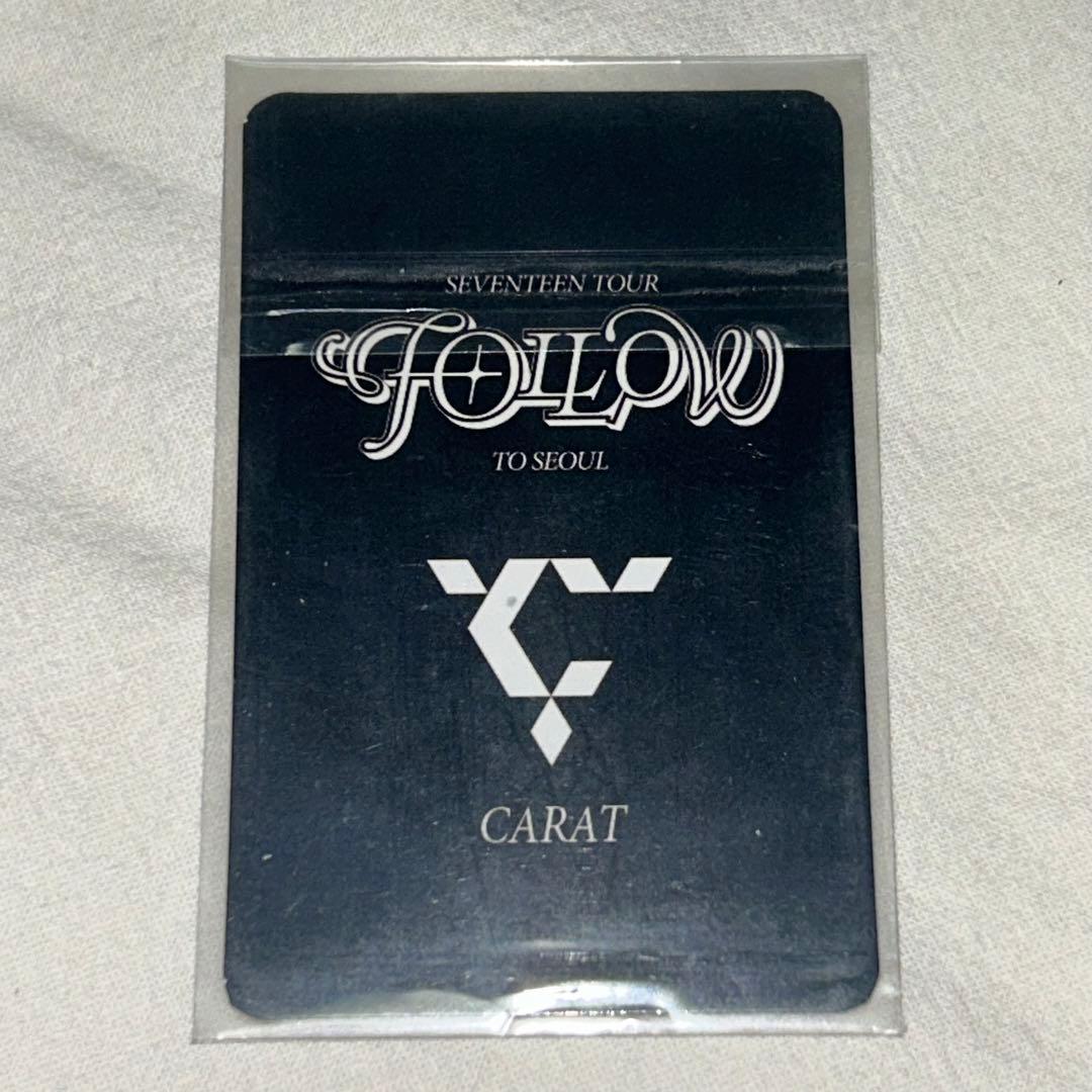 SEVENTEEN FOLLOW carat zone ジョンハン トレカ