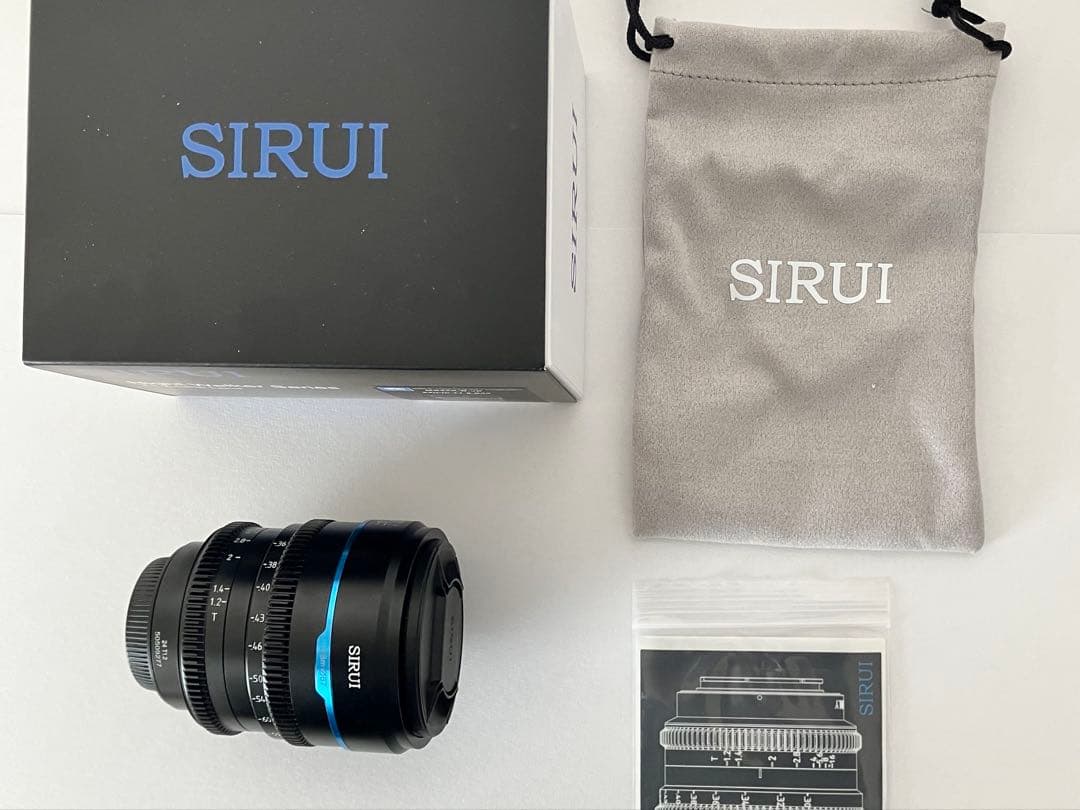 SIRUI Night Walker T1.2 Cine Lens Xマウント