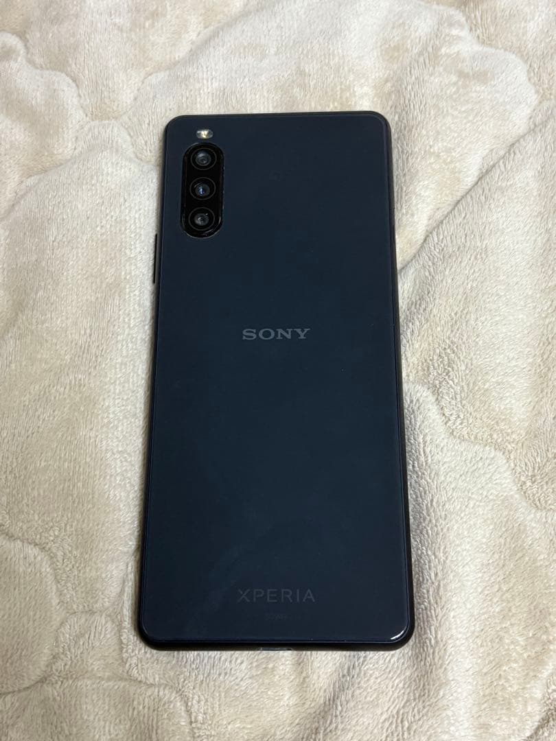 Xperia 10 II SOV43 au ブラック 本体 simフリー