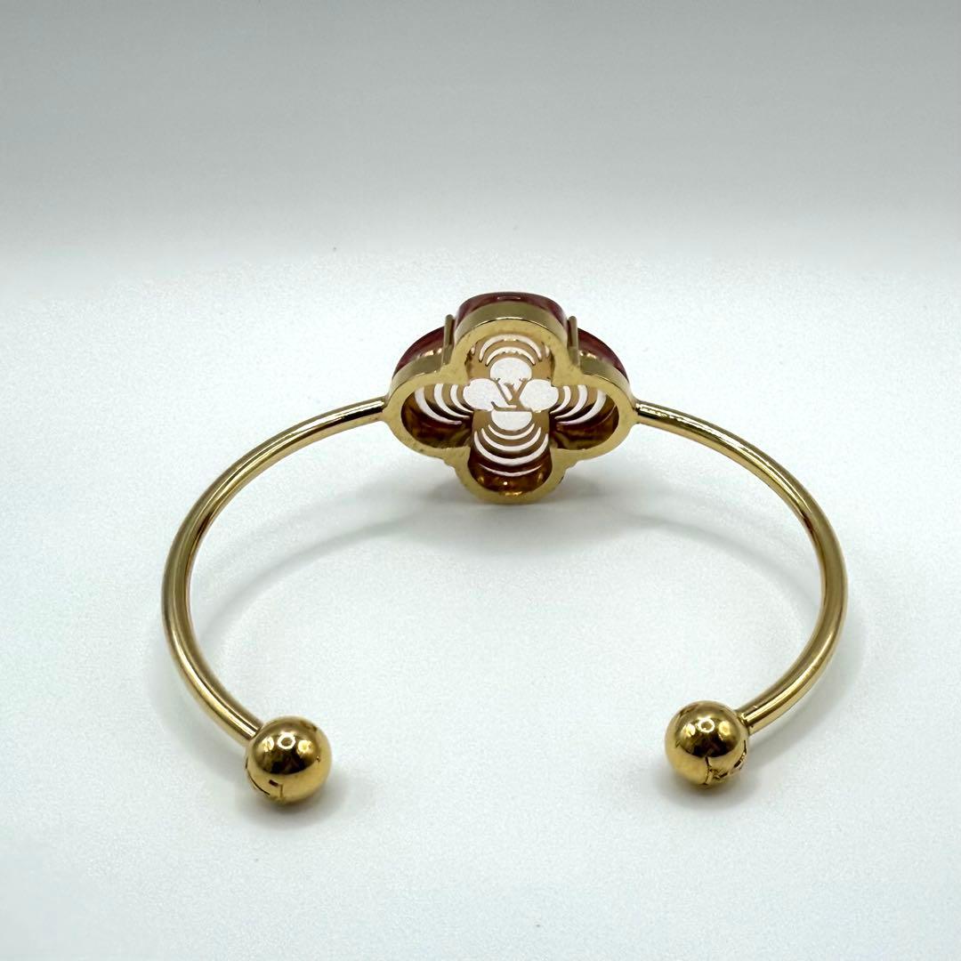 ルイヴィトン モノグラムフラワー バングル 美品