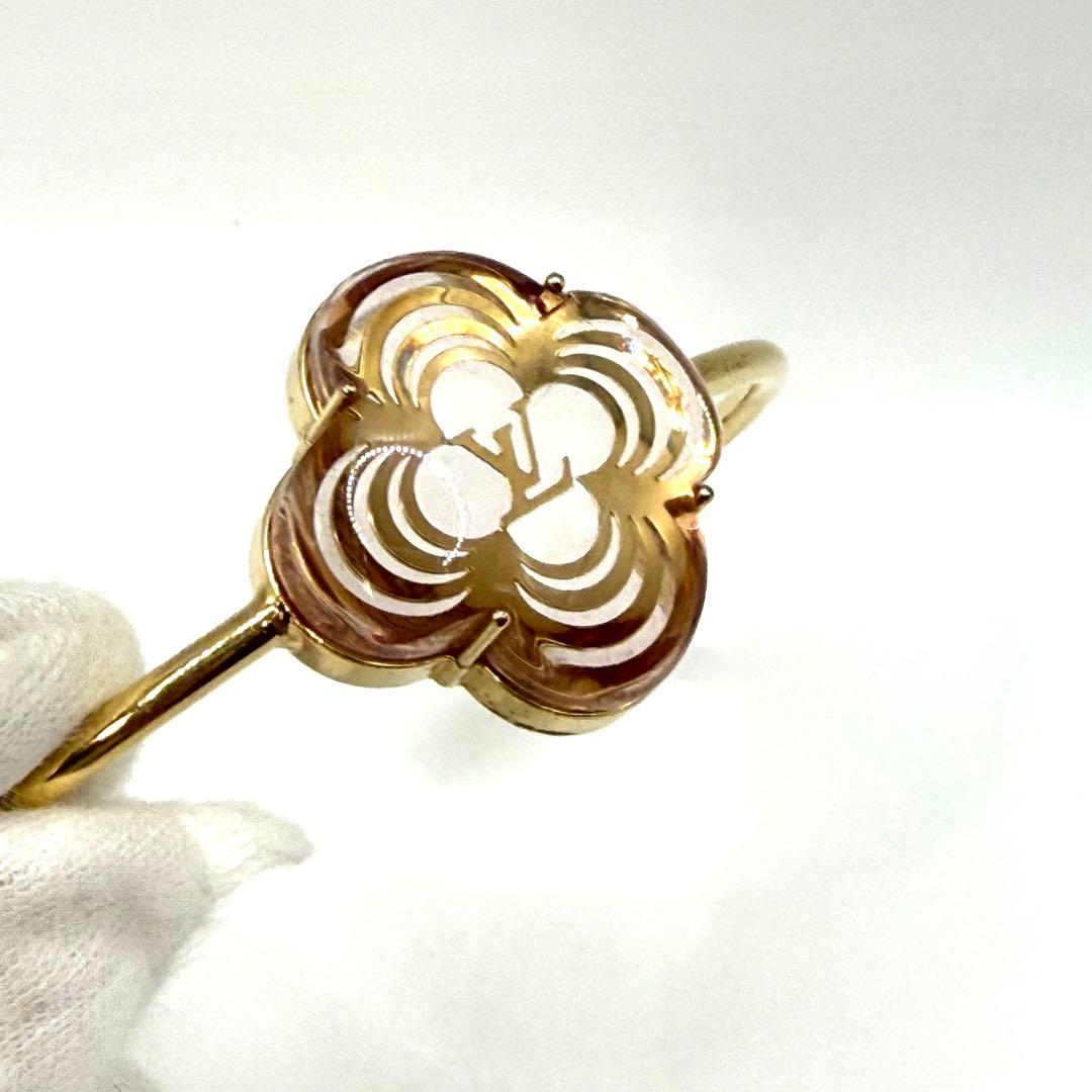ルイヴィトン モノグラムフラワー バングル 美品