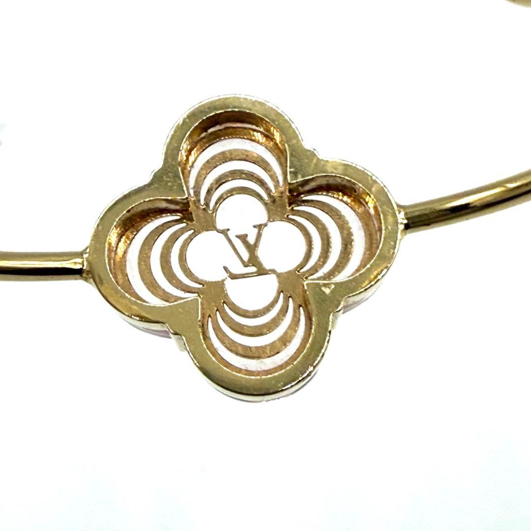 ルイヴィトン モノグラムフラワー バングル 美品