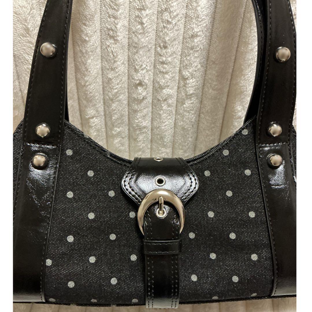 squareline スクエアライン　ノジア　ドット　ショルダーバッグ