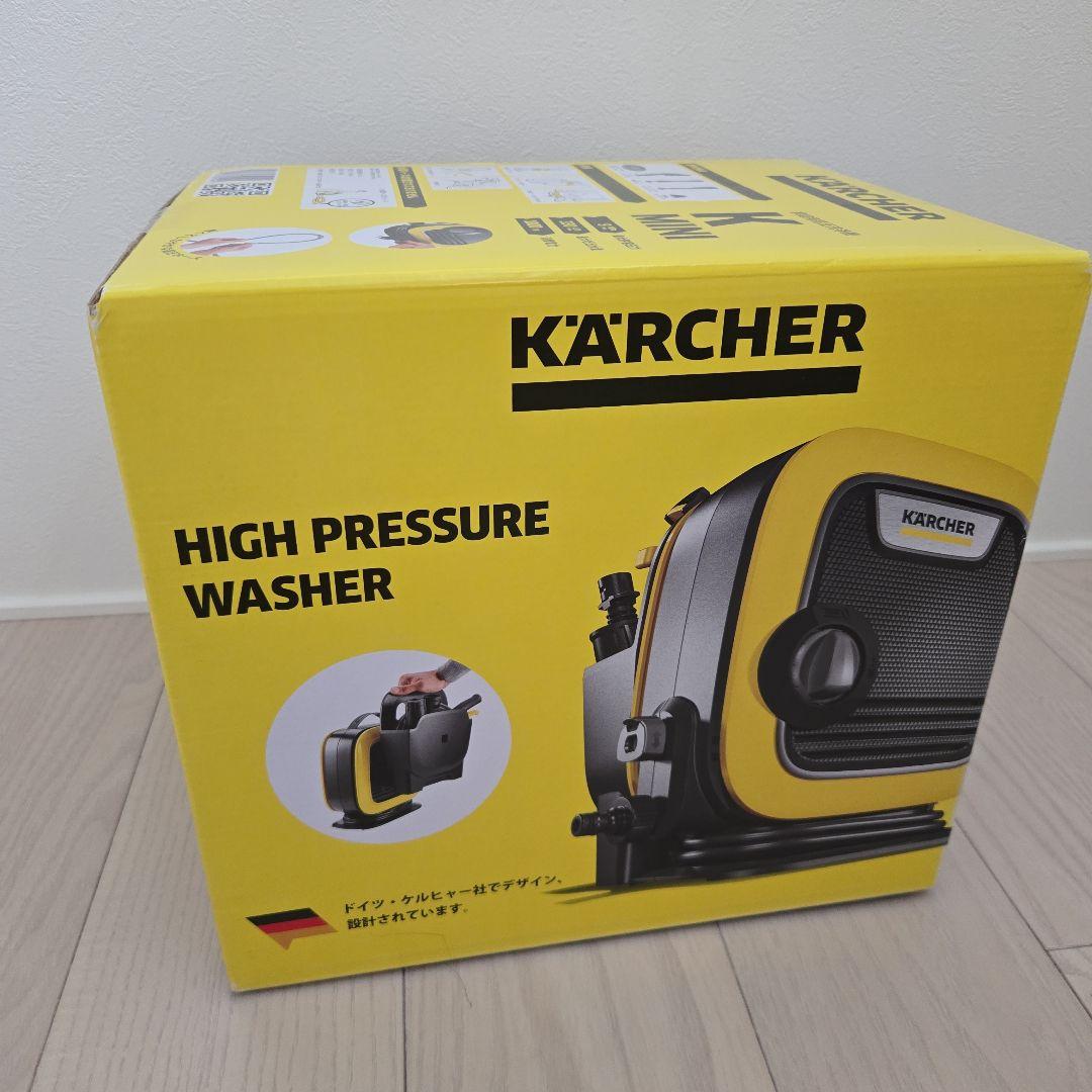 【新品・未開封】KÄRCHER 高圧洗浄機 K MINI 本体