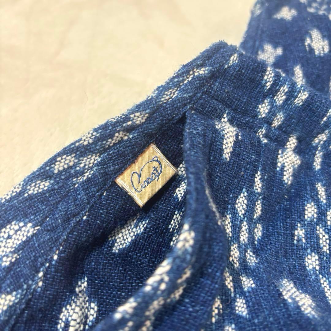 うさとの服　インディゴ　藍染　タンクトップ　チュニック　F