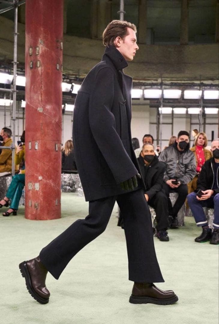 BOTTEGA VENETA 22AW ストラウトストレッチカーブロングパンツ