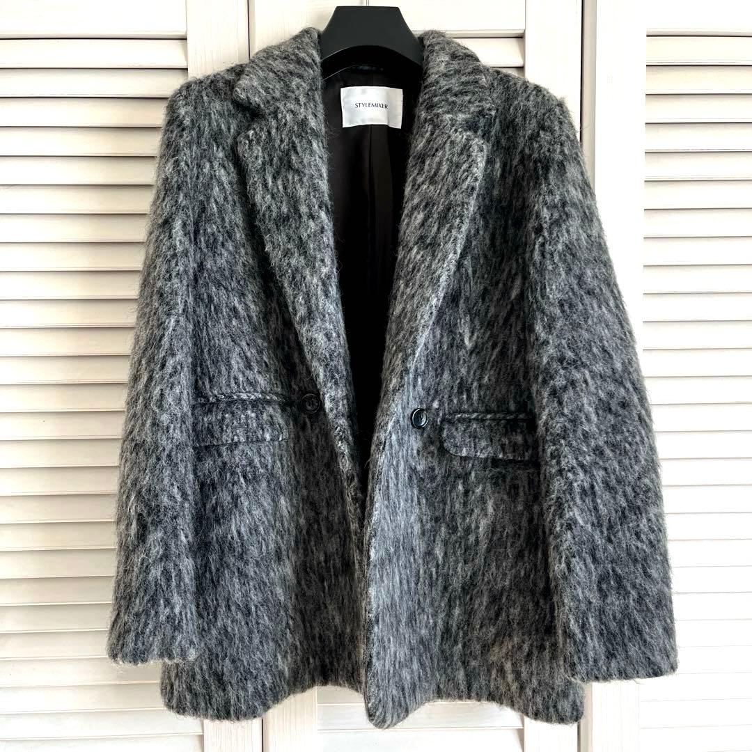 STYLEMIXER(スタイルミキサー)シャギーオーバージャケット