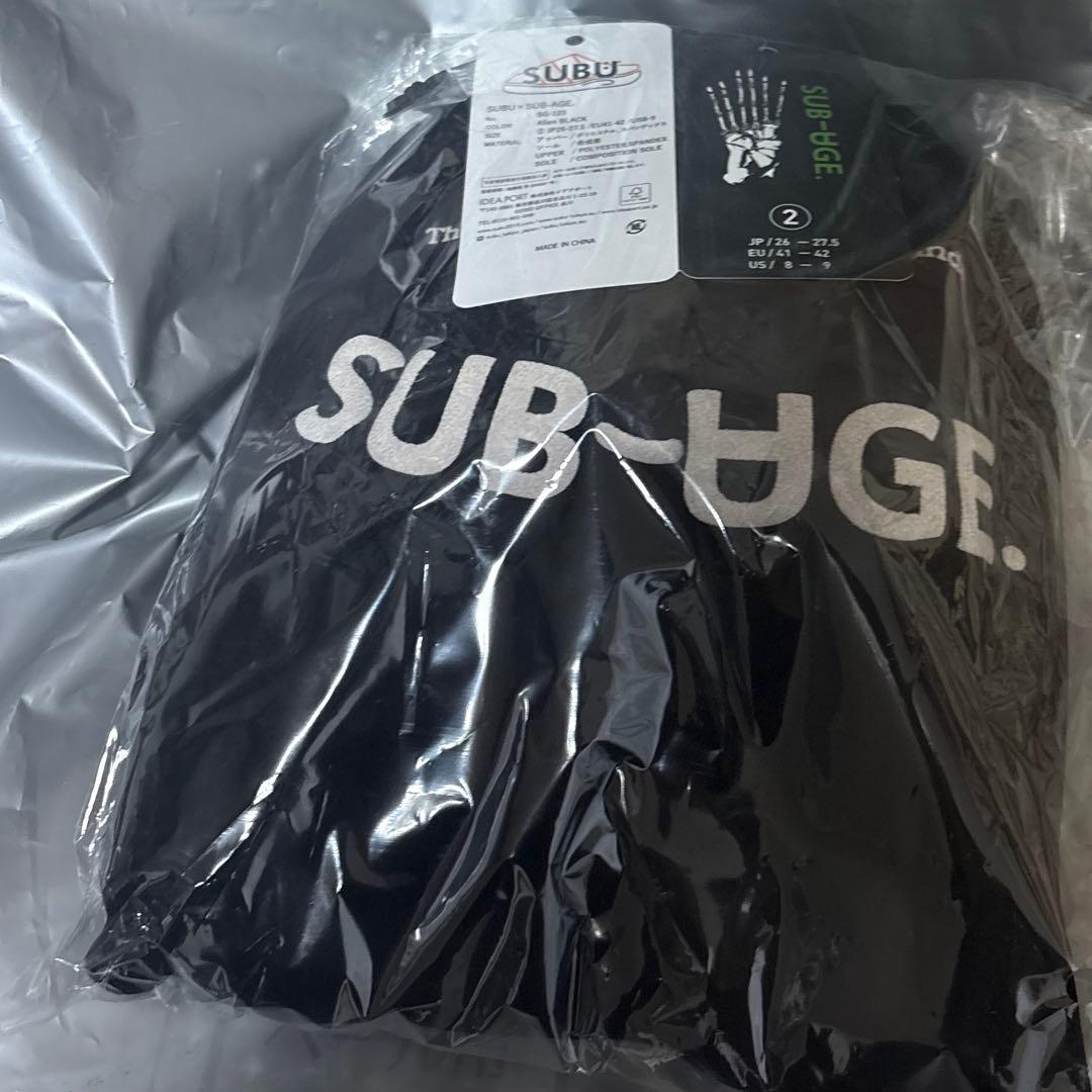 w*a様 SUBU SUB-AGE. コラボ スケルトン サイズ2