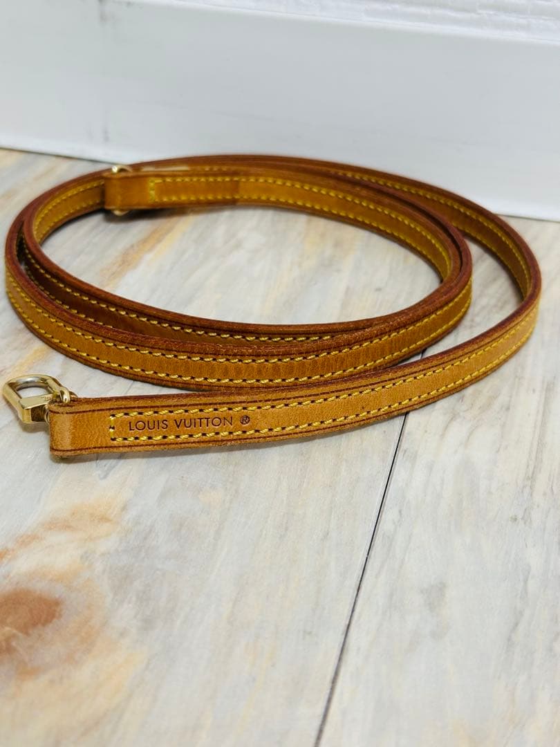 本日限定価格 正規品 ルイヴィトン ショルダー紐 ヌメ革 ストラップ バッグ