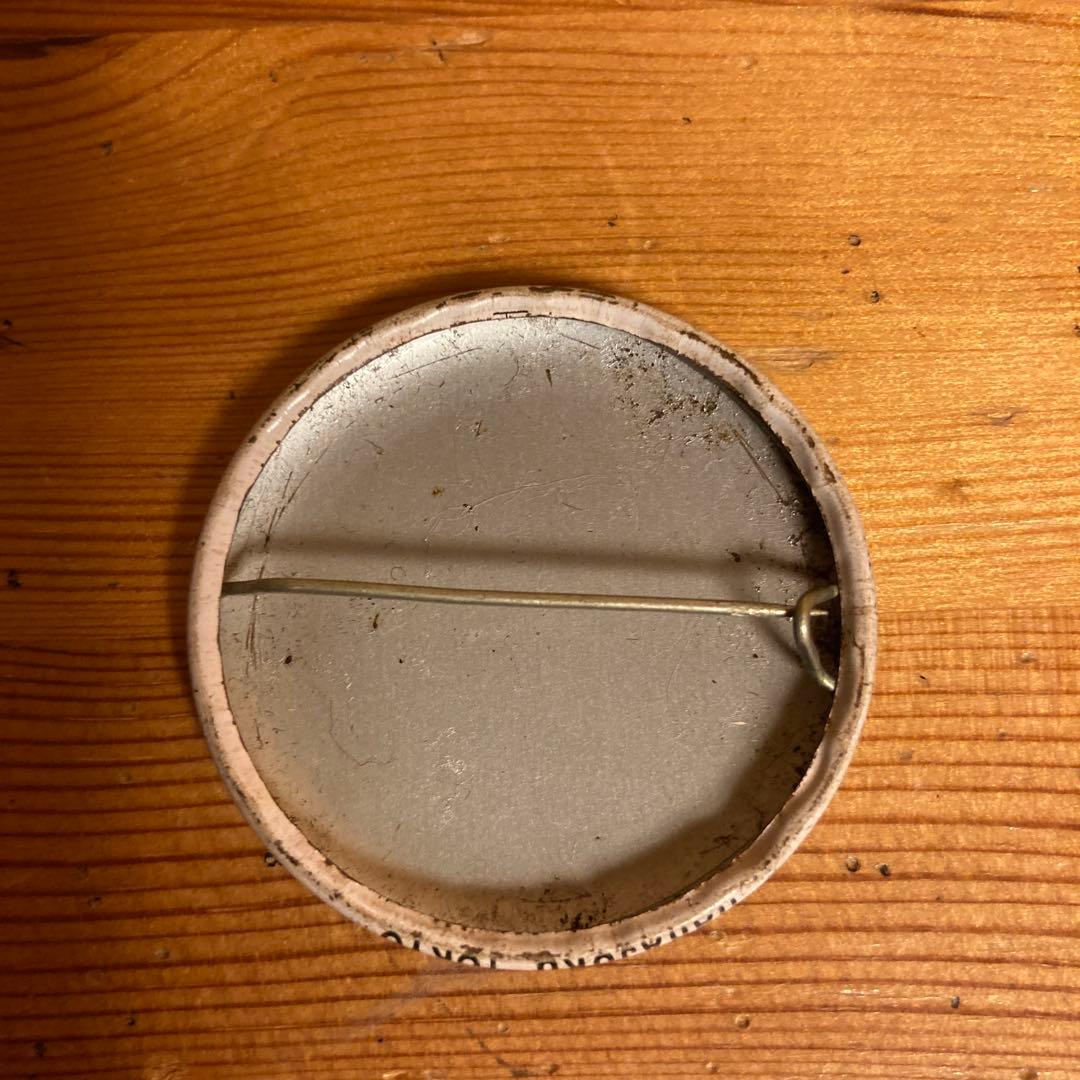 BLACK CATS 1982 U.S.A. ツアー丸型プレート&おまけバッジ付