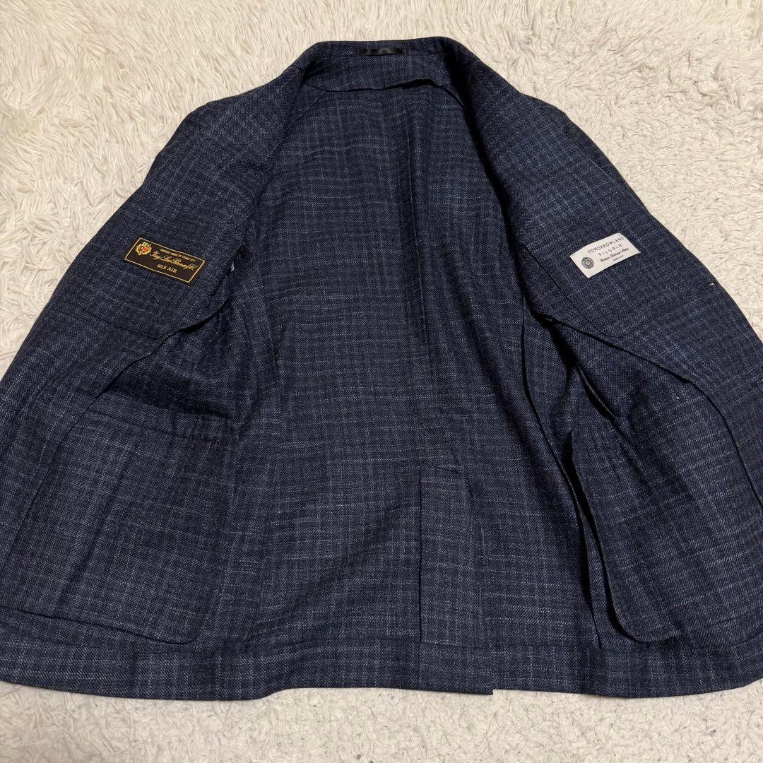 希少サイズ極美品　トゥモローランドピルグリム　ロロピアーナ　カシミヤ　シルク