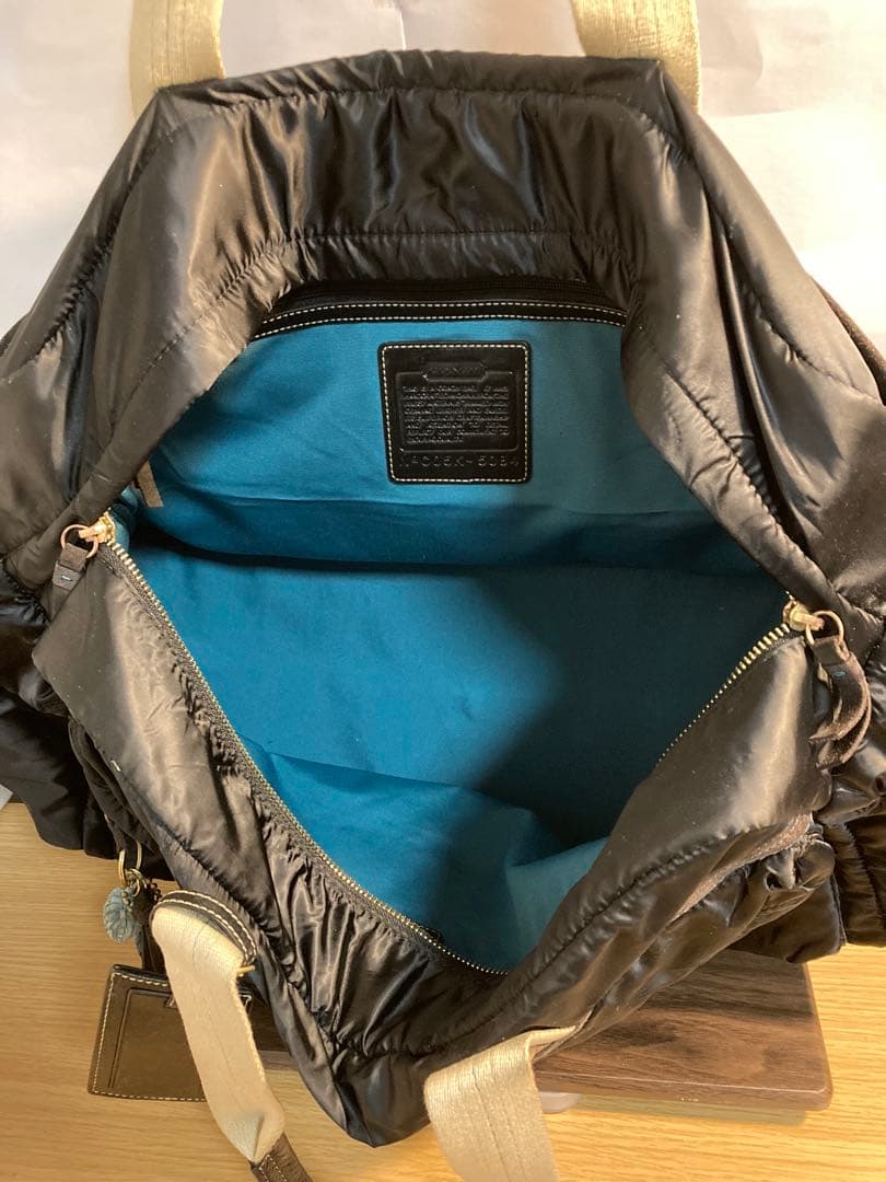 COACH コーチボストンバッグ肩掛け大容量ユニセックス黒C05Kー5084