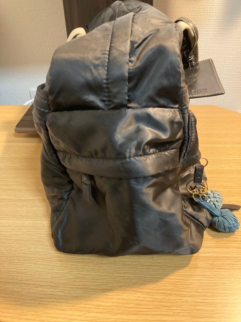 COACH コーチボストンバッグ肩掛け大容量ユニセックス黒C05Kー5084