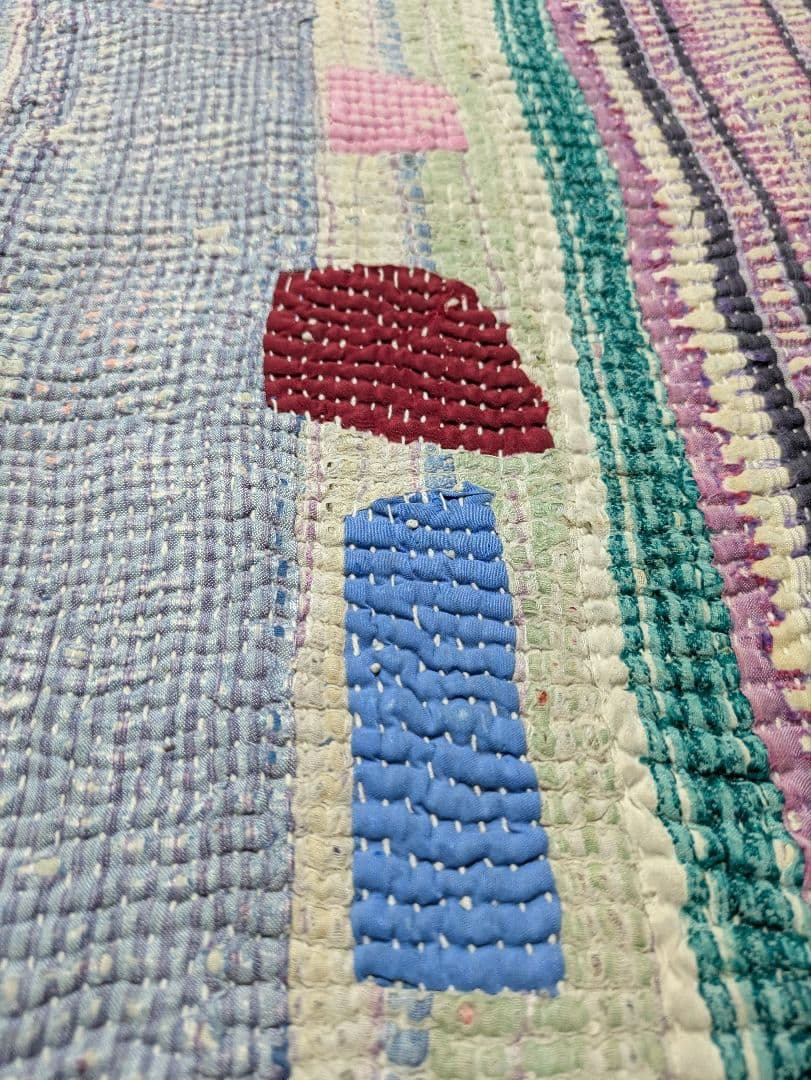 #179 ラリーキルト / カンタキルト / ソファカバー / ラグ /