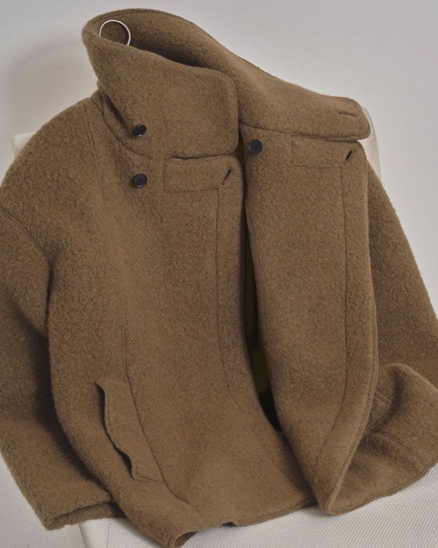 ジャケット・アウター TODAYFUL Standcollar Boucle Jacket 38