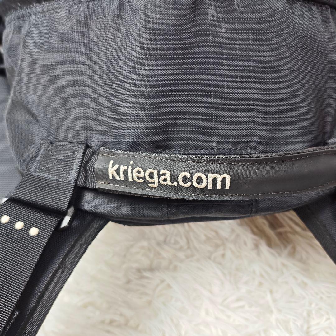 【美品】Kriega R25 バイク用 高耐久バックパック ブラック