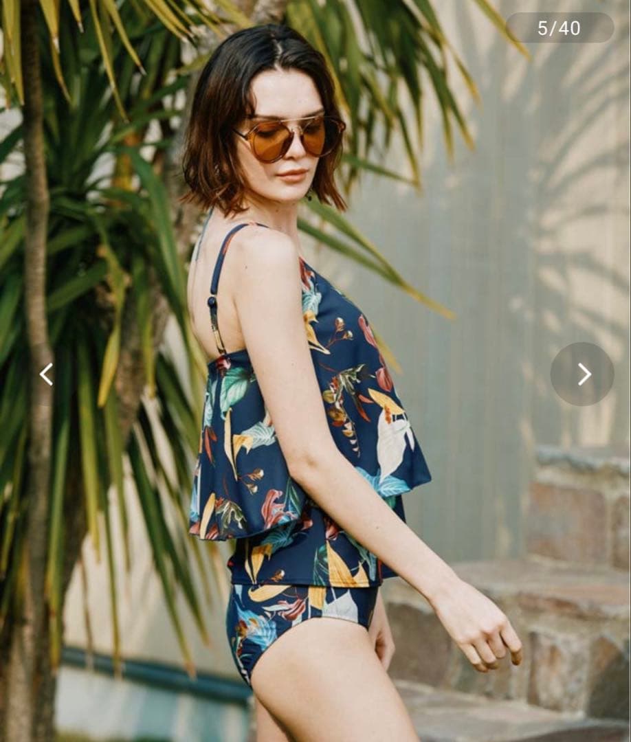 2025年新作新品未使用タンキニセット大人デザインスイムウェア15L水着