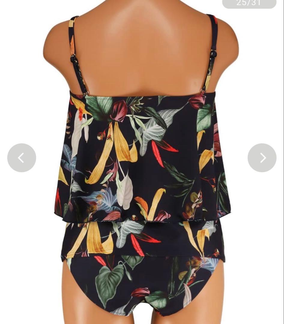 2025年新作新品未使用タンキニセット大人デザインスイムウェア15L水着