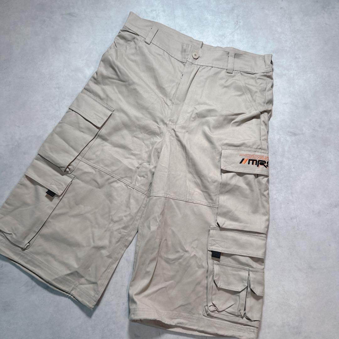 パンツ Martine Rose wide -leg cargo shorts 46.