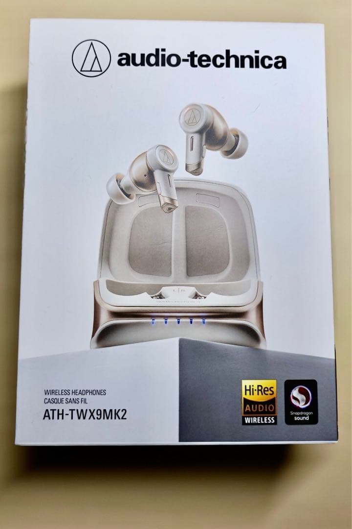 イヤホン Audio-Technica ATH-TWX9MK2 WH
