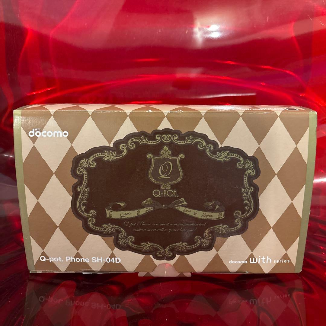 新品未使用 Q-pot.Phone SH-04D チョコレート スマートフォン
