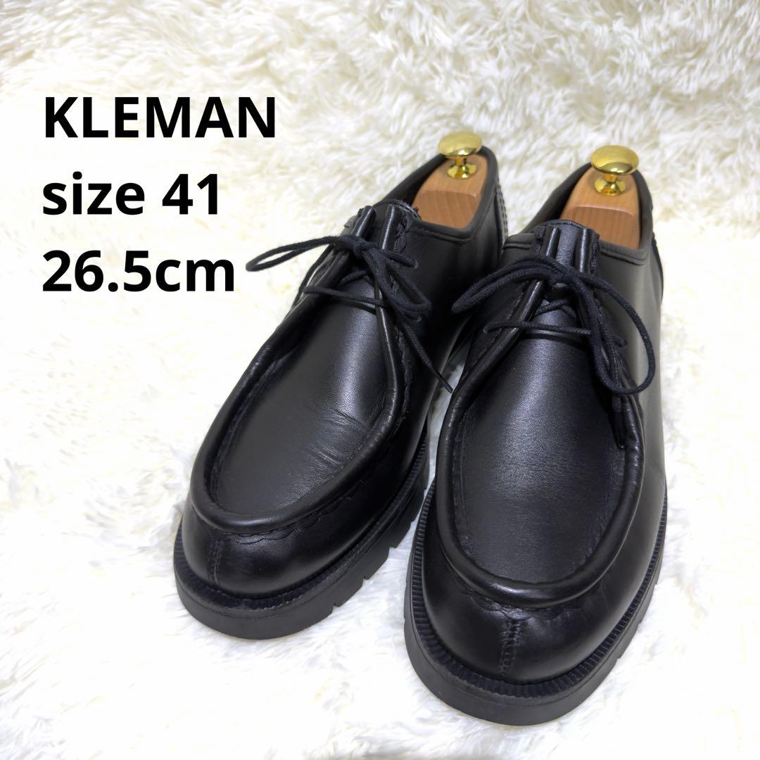 極美品✨KLEMAN クレマン パドラー　チロリアンシューズ ブラック 41