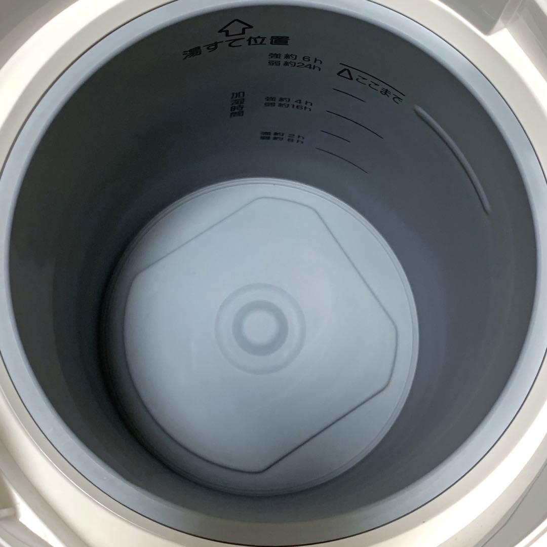 未使用級 象印 マホービン 加湿器 スチーム式 ホワイトEE-RQ50-WA