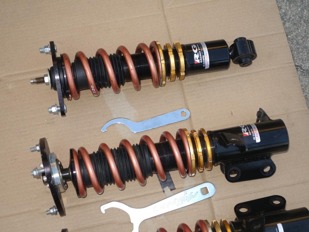 走行小 美品 レーシングギア 車高調 brz zn6 86 zd8 zn8