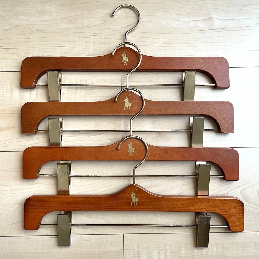 【非売品】ラルフローレン　木製ハンガー　スーツ　ジャケット　ボトムス　セット