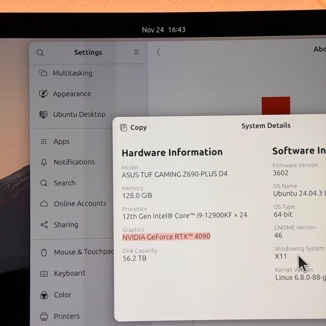 グラフィックボード・グラボ・ビデオカード ASUS ROG STRIX GAMING GeForce RTX 4090