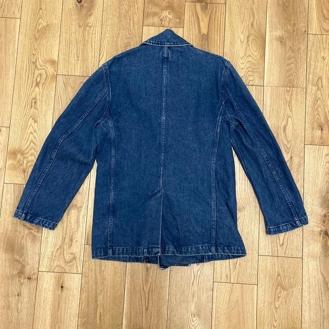90s ラルフローレン　Pコート　デニム