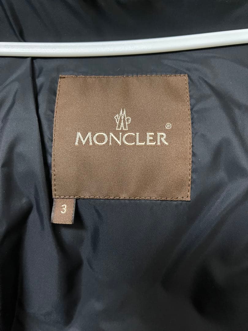 【美品】MONCLER モンクレール　ダウンジャケット　茶タグ　バジーレ