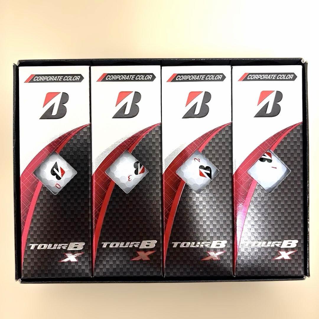 【3ダース】ブリヂストン TOUR B X ゴルフボール