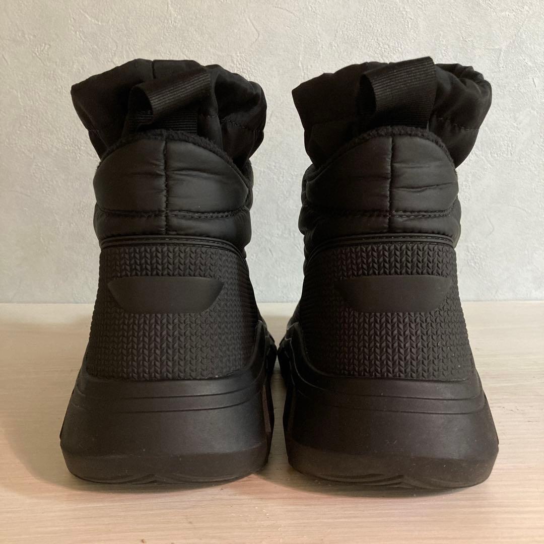 美品 箱付き HUNTER ハンター スノーブーツ 22.5cm ブラック