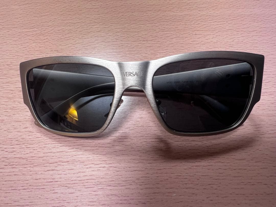 VERSACE シルバー サングラス