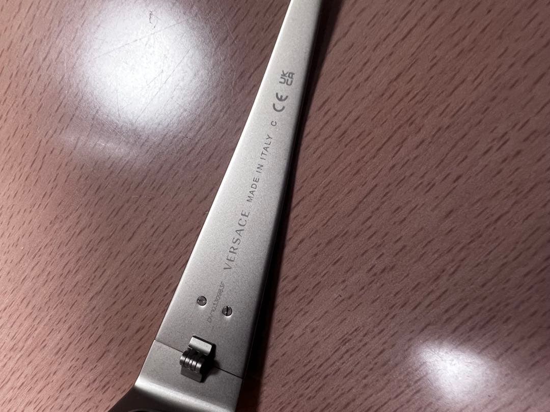 VERSACE シルバー サングラス