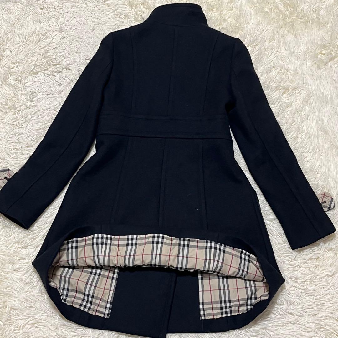 ✨美品✨ バーバリーロンドン ブルーレーベル ピーコート ウール アンゴラ L