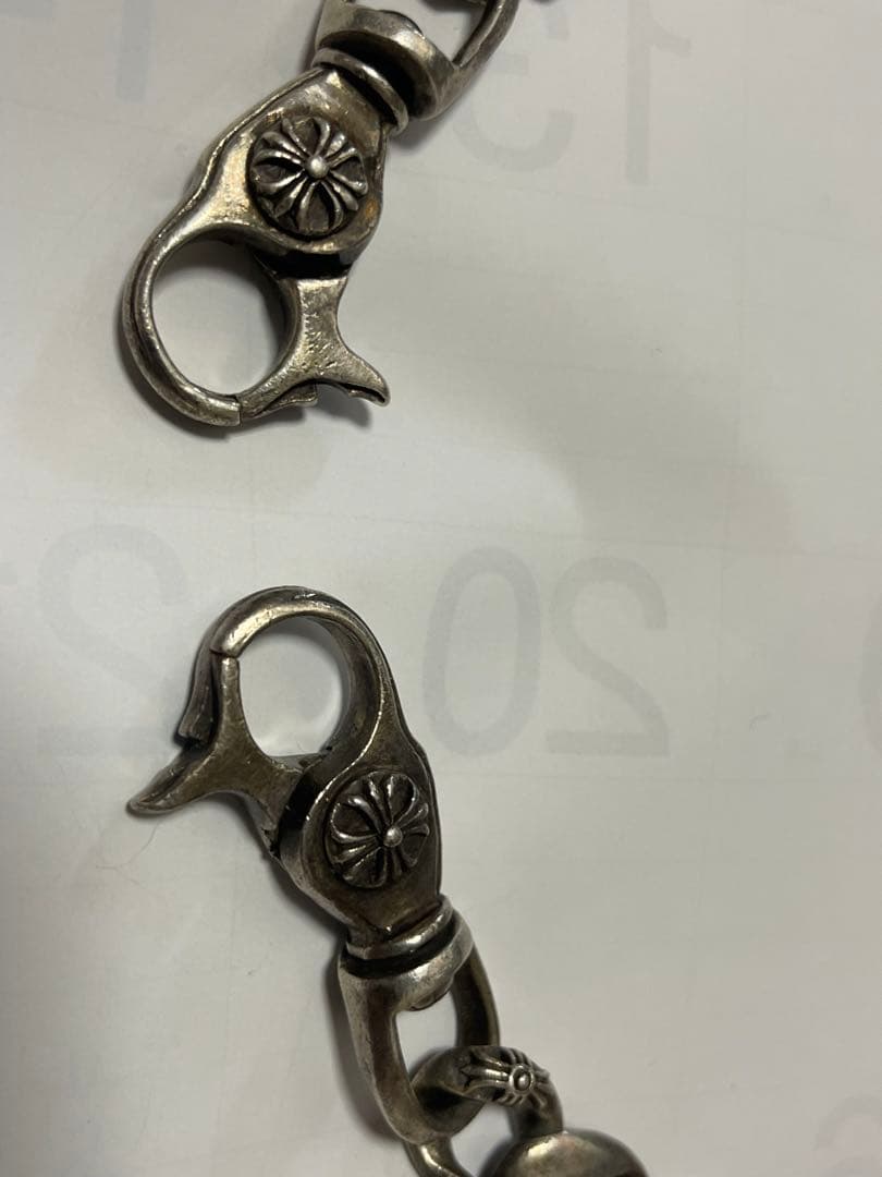 最後の値下げこれ以上下げません‼️クロムハーツtypeファンシーウォレットチェーン