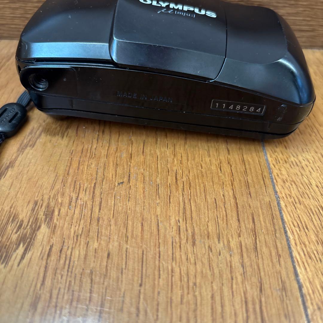 Olympus オリンパス mju af 黒 black