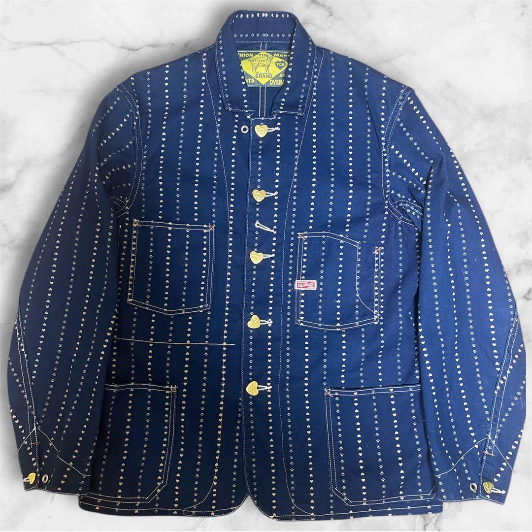 【美品】TCB Cathartt Chore Coat Paw Stripe