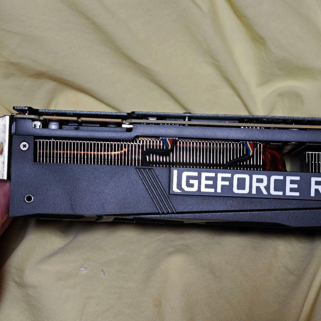 ZOTAC RTX3090 24GB サーマルパッド サーマルグリス交換済み