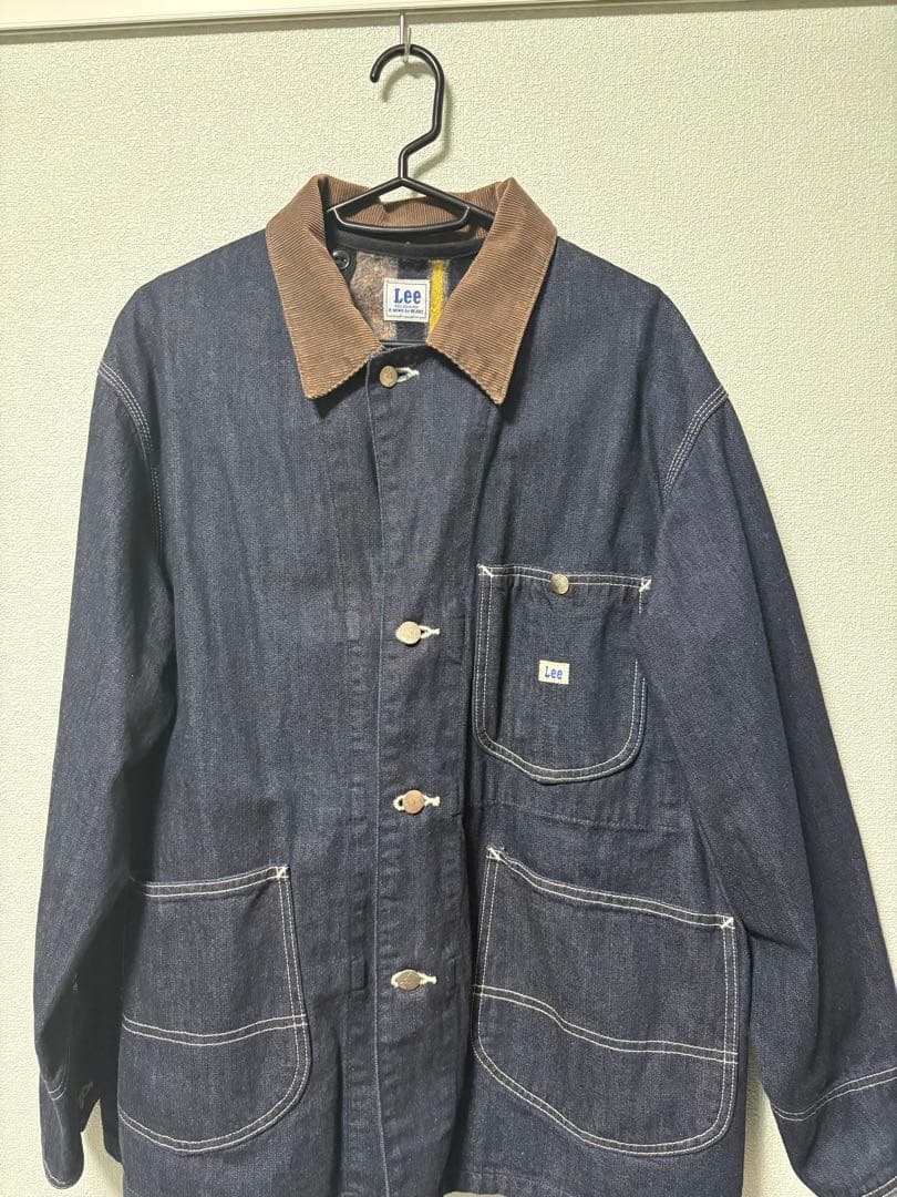 【最終値下げ】Lee ダークブルー カバーオール