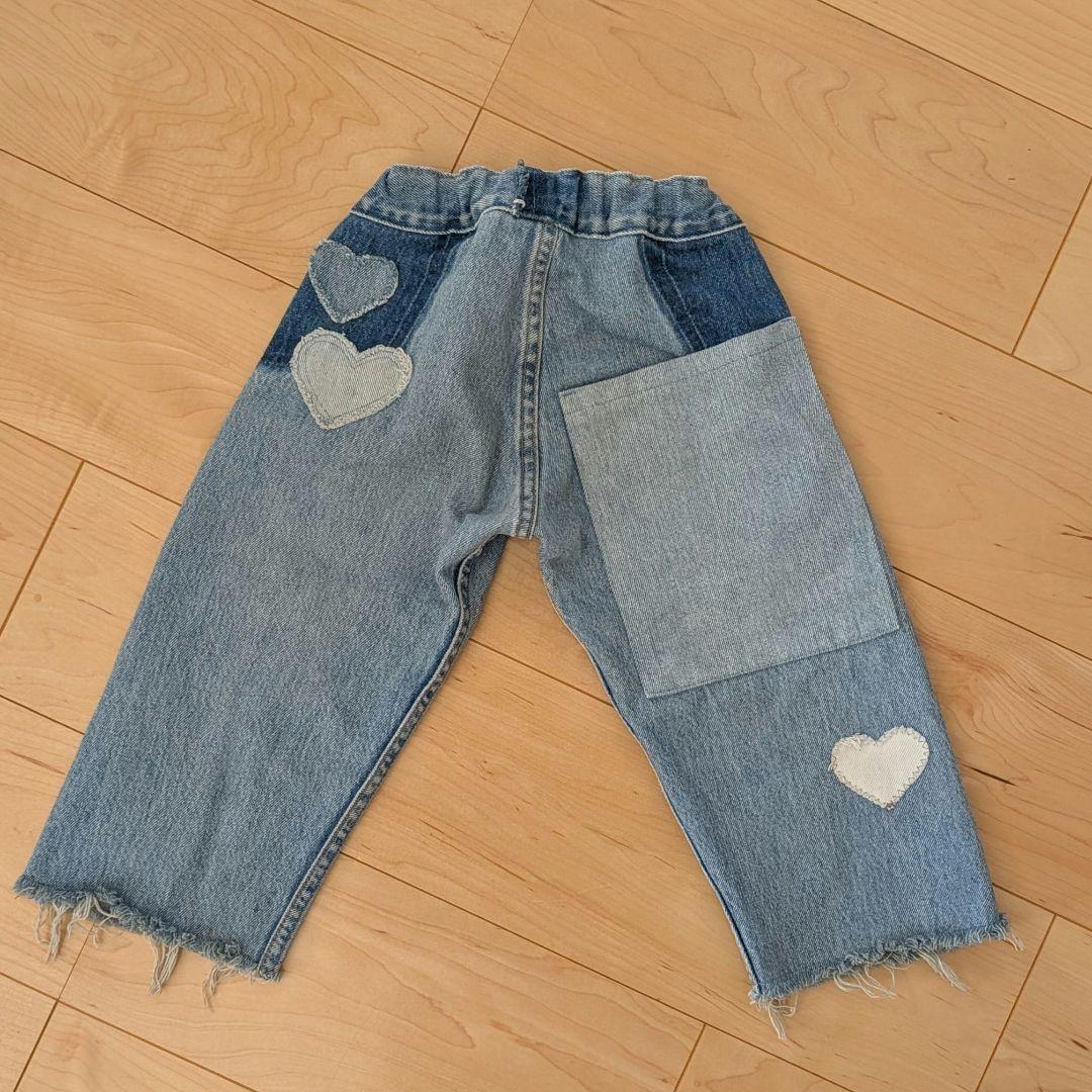 wunderlang┊︎3-4y┊︎ハートデニム