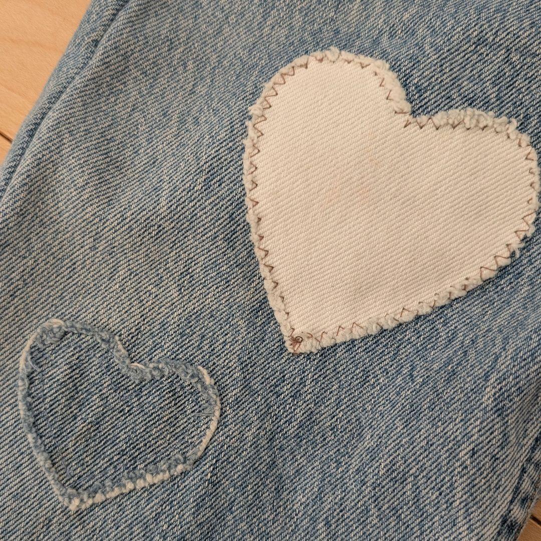 wunderlang┊︎3-4y┊︎ハートデニム