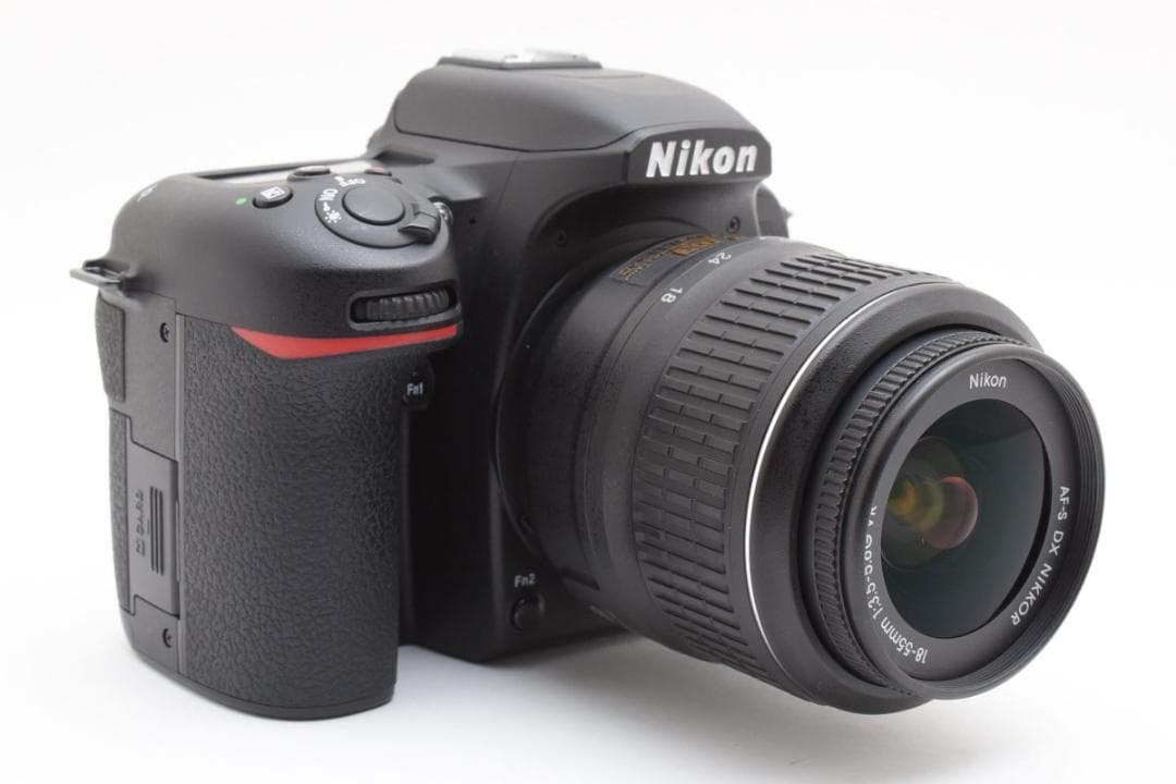 美品 D7500 ダブルレンズ　ニコン/箱付き/SD64GB/専用ガラスフィルム