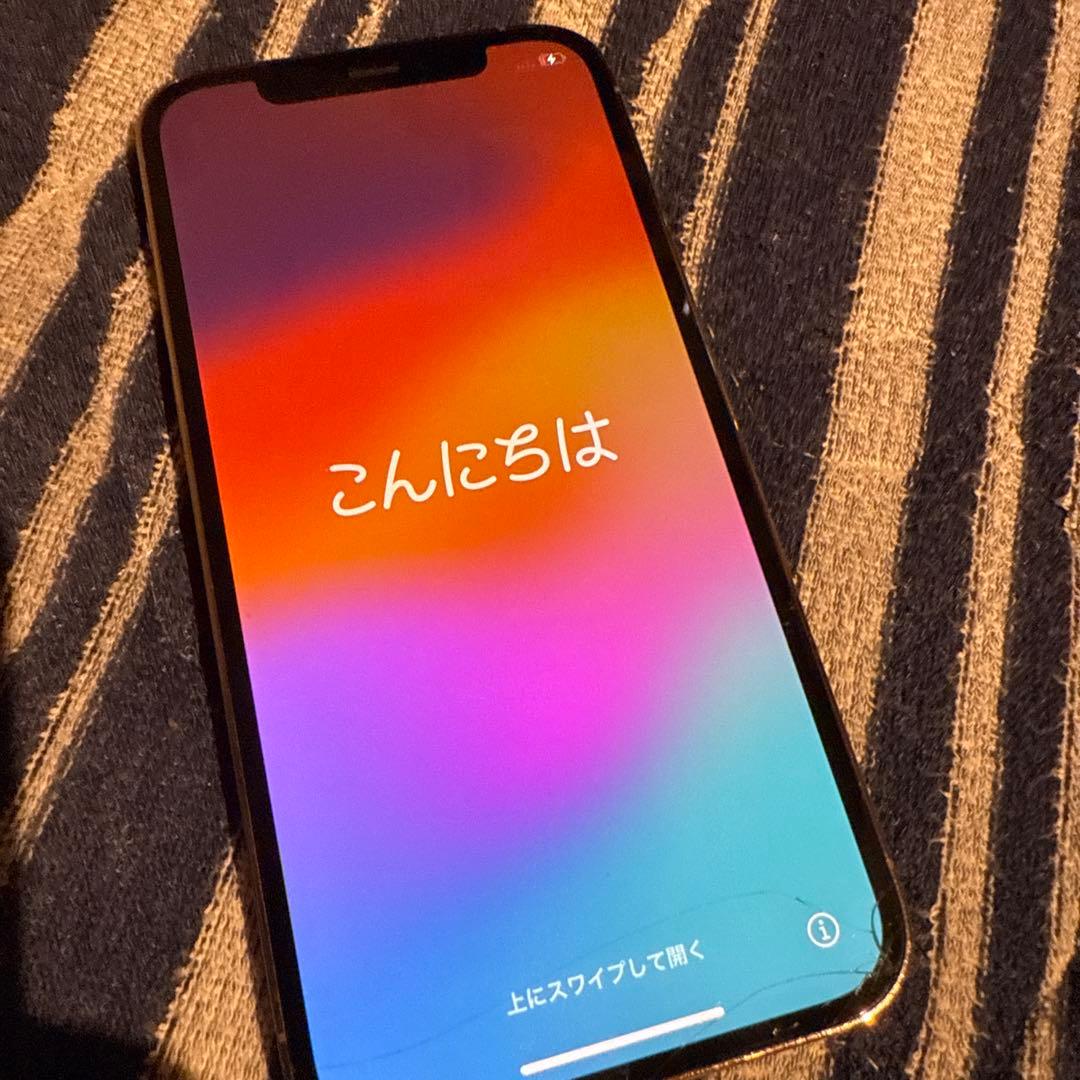 IPhone 12pro ゴールド 128GB 中古 キズあり