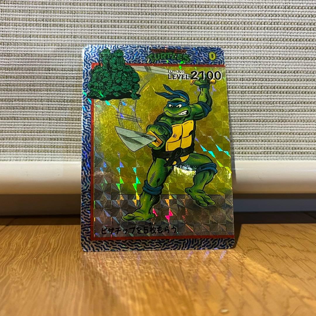 ミュータントタートルズ　レアカード